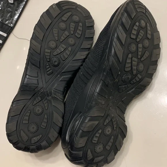 Slow Man Women’s walking shoes, athletic sock shoes, size 10, black - Picture 6 of 9